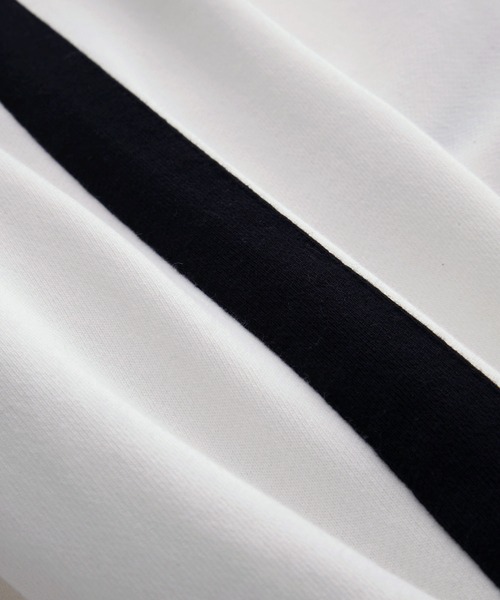 ルーズ ハーフジップサイドラインスウェット（スウェット）｜Loose/ルース（ルース）