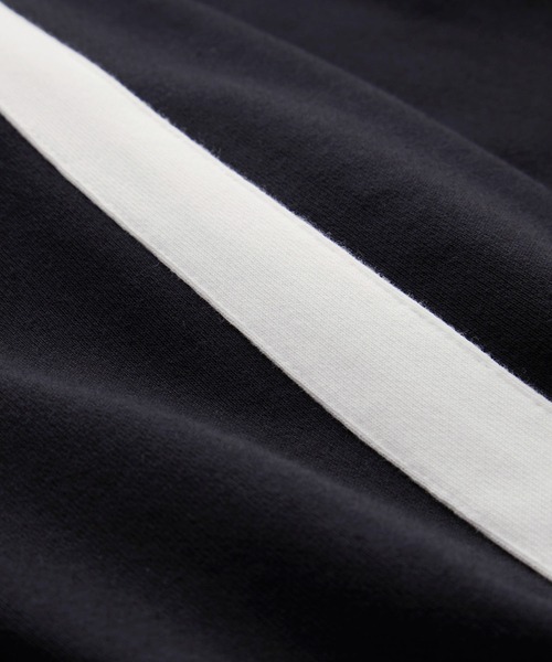 ルーズ ハーフジップサイドラインスウェット（スウェット）｜Loose/ルース（ルース）