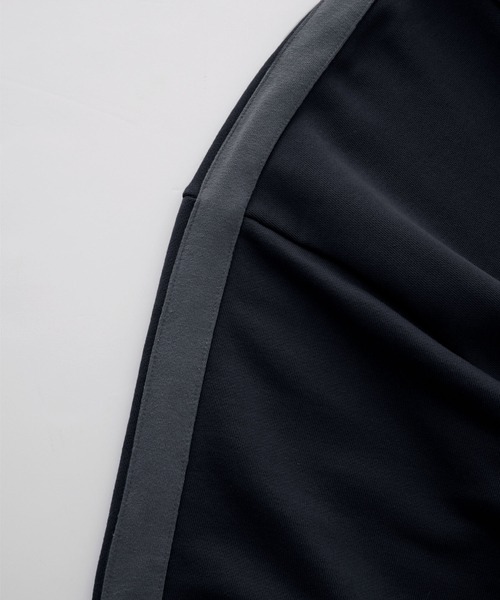 ルーズ ハーフジップサイドラインスウェット（スウェット）｜Loose/ルース（ルース）