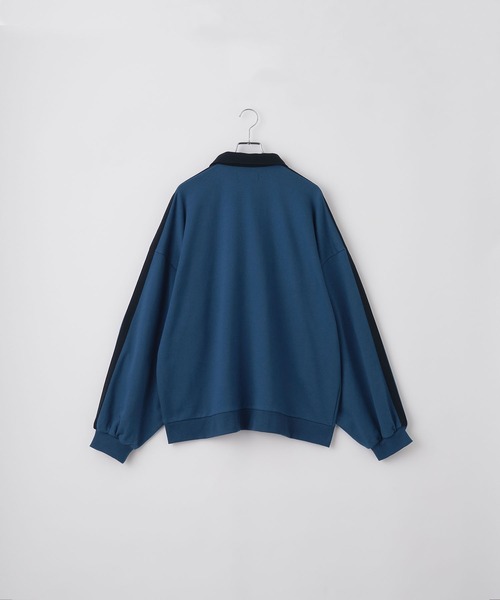 ルーズ ハーフジップサイドラインスウェット（スウェット）｜Loose/ルース（ルース）