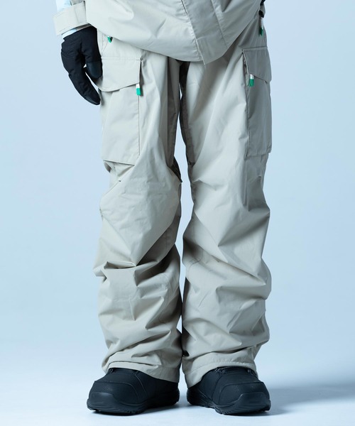 INHABITANT(インハビタント)の「inhabitant(インハビタント)SWEDISH ARMY PANTS/アーミーパンツ/カーゴパンツ/スノー/耐水/撥水/スノーボード/スキーウェア(その他パンツ・メンズ・ホワイト/ベージュ/チャコールグレー・L/M)」の13枚目の写真