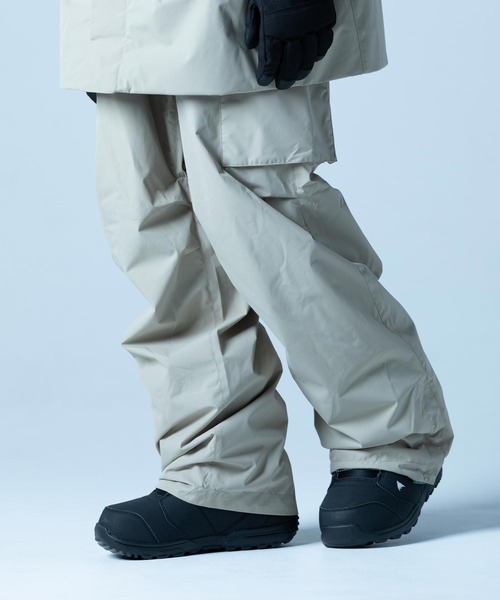 INHABITANT(インハビタント)の「inhabitant(インハビタント)SWEDISH ARMY PANTS/アーミーパンツ/カーゴパンツ/スノー/耐水/撥水/スノーボード/スキーウェア(その他パンツ・メンズ・ホワイト/ベージュ/チャコールグレー・L/M)」の14枚目の写真