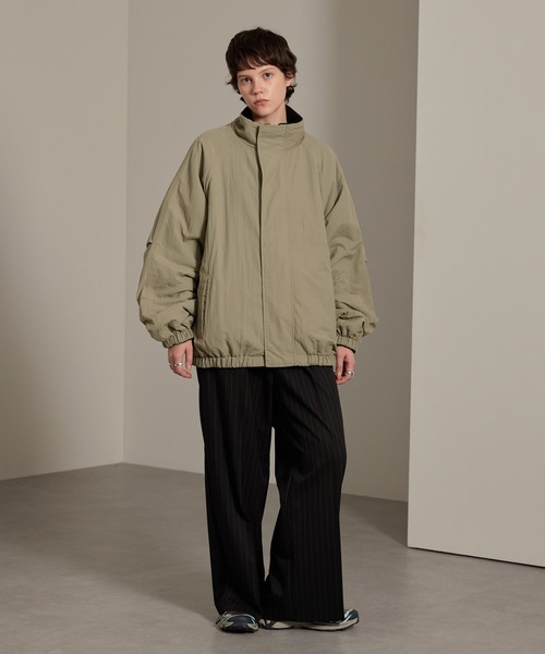 EMMA CLOTHES リバーシブルアウター EMMA CLOTHES | リバーシブル ナイロン×フリース オーバー