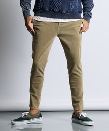 ECO FRIENDRY DYEING STRETCH CORDUROY PT：サステナブル エコ ストレッチコーデュロイ スキニーパンツ