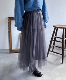 EPIMI E'PIMMY | チュールティアードスカート(スカート)