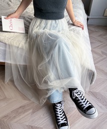 EPIMI E'PIMMY | チュールティアードスカート(スカート)
