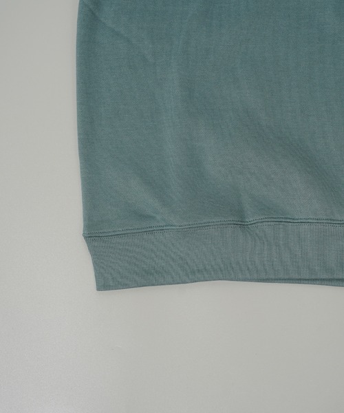 1111clothing（ワンフォークロージング）の「イラスト 裏起毛 スウェットシャツ / Illustration Brushed Lining Sweatshirt（スウェット・メンズ・ホワイト系1/ホワイト系2/ブラック/ミント・M/L）」の14枚目の写真