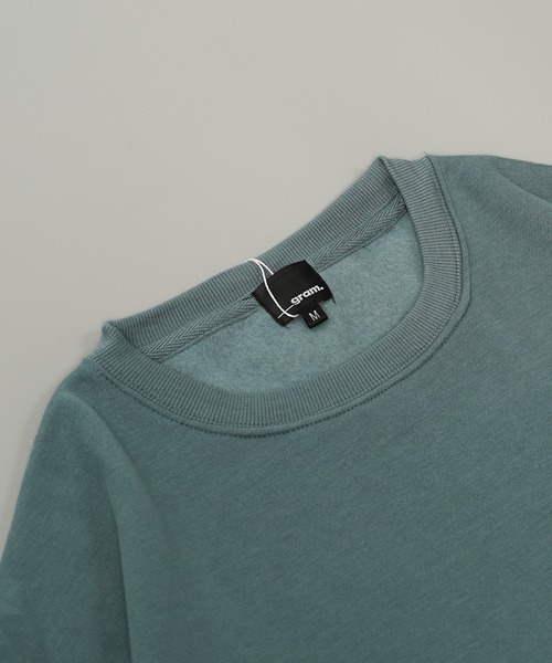 1111clothing（ワンフォークロージング）の「イラスト 裏起毛 スウェットシャツ / Illustration Brushed Lining Sweatshirt（スウェット・メンズ・ホワイト系1/ホワイト系2/ブラック/ミント・M/L）」の12枚目の写真