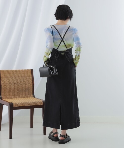 Ray BEAMS(レイビームス)の「Lee × Ray BEAMS / 別注 アメスリ?One piece(ワンピース・レディース・ブラック・X-SMALL/SMALL)」の8枚目の写真