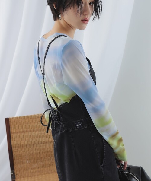 Ray BEAMS(レイビームス)の「Lee × Ray BEAMS / 別注 アメスリ?One piece(ワンピース・レディース・ブラック・X-SMALL/SMALL)」の10枚目の写真