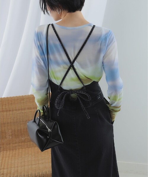 Ray BEAMS(レイビームス)の「Lee × Ray BEAMS / 別注 アメスリ?One piece(ワンピース・レディース・ブラック・X-SMALL/SMALL)」の11枚目の写真