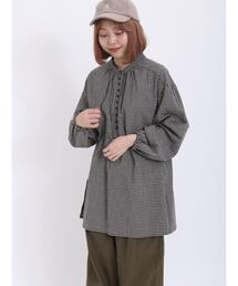 Samansa Mos2 | ボタン並びギャザーチュニック(チュニック)