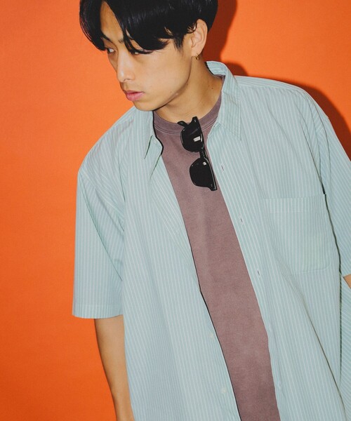 BEAMS（ビームス）の「BEAMS / ストライプ ミニレギュラーカラー