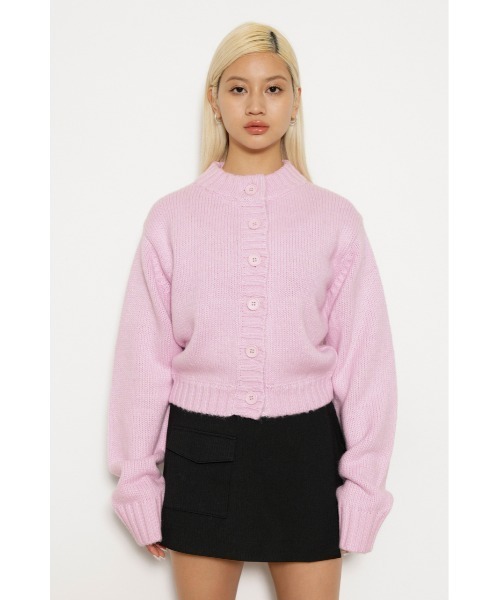 LAGUA GEM（ラグアジェム）の「FRONT BUTTON COLOR ニット