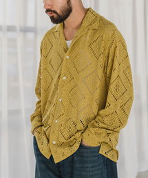 EDIFICE | ラッセル オープンカラーシャツ(シャツ/ブラウス)