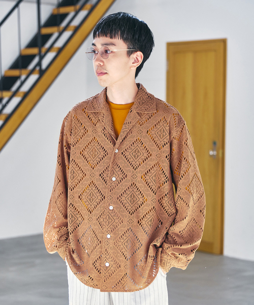 EDIFICE（エディフィス）の「ラッセル オープンカラーシャツ（シャツ