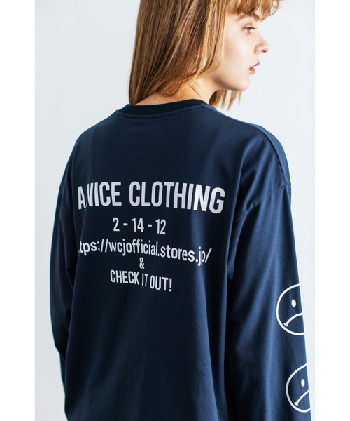 【値下げ】WCJ NICO SLEEVE LS TEE ブラック 新品未使用 WCJ（ダブルシージェイ）の「NICO SLEEVE LS TEE（Tシャツ