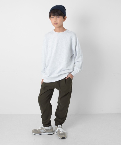 GLAZOS（グラソス）の「【大人向けサイズあり】【再入荷】【プチプラ】【あったか】裏起毛・アソートバックフォトプリントトレーナー（その他トップス・キッズ・ブラック/オートミール/グリーン/ブルー・170cm/150cm/140cm/160cm/130cm）」の6枚目の写真