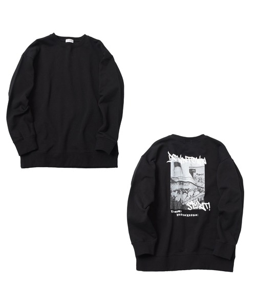 GLAZOS（グラソス）の「【大人向けサイズあり】【再入荷】【プチプラ】【あったか】裏起毛・アソートバックフォトプリントトレーナー（その他トップス・キッズ・ブラック/オートミール/グリーン/ブルー・170cm/150cm/140cm/160cm/130cm）」の14枚目の写真