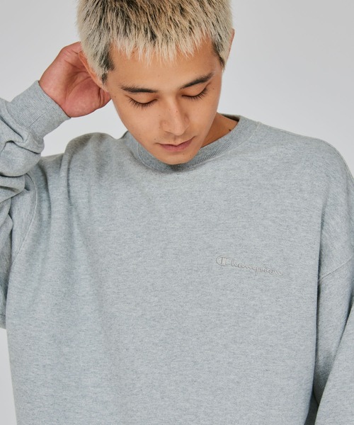 Champion(チャンピオン)の「【Champion/チャンピオン】メンズ アクションスタイル クルーネックスウェットシャツ(スウェット・メンズ・オートミール/ネイビー/ロイヤルブルー/ブラック/グレー・X-LARGE/LARGE/MEDIUM/XX-LARGE)」の20枚目の写真
