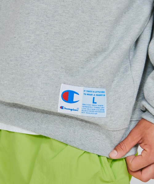 Champion(チャンピオン)の「【Champion/チャンピオン】メンズ アクションスタイル クルーネックスウェットシャツ(スウェット・メンズ・オートミール/ネイビー/ロイヤルブルー/ブラック/グレー・X-LARGE/LARGE/MEDIUM/XX-LARGE)」の22枚目の写真