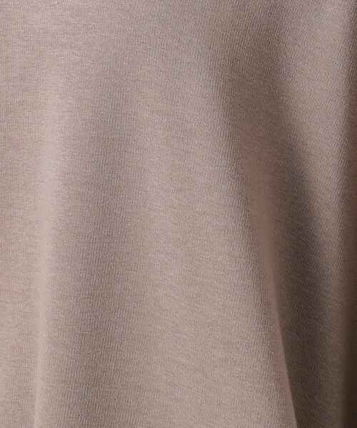 SHOO・LA・RUE（シューラルー）の「◆【体型カバー】裏地あったか ルーズチュニック【SHOO WARM】（チュニック・レディース・ブルーグリーン/ブラウン系/ブラック/グレー・00）」の9枚目の写真