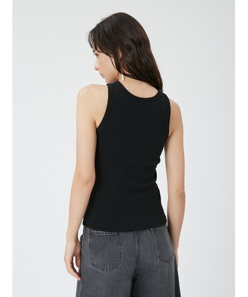 FRAY I.D（フレイアイディー）の「コットンフライスタンクトップ（タンクトップ・レディース・ミント/その他/ブラック/ホワイト・FREE）」の10枚目の写真