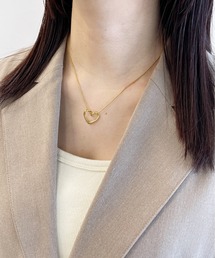 Heather（ヘザー）の「オープンハートネックレス 105345