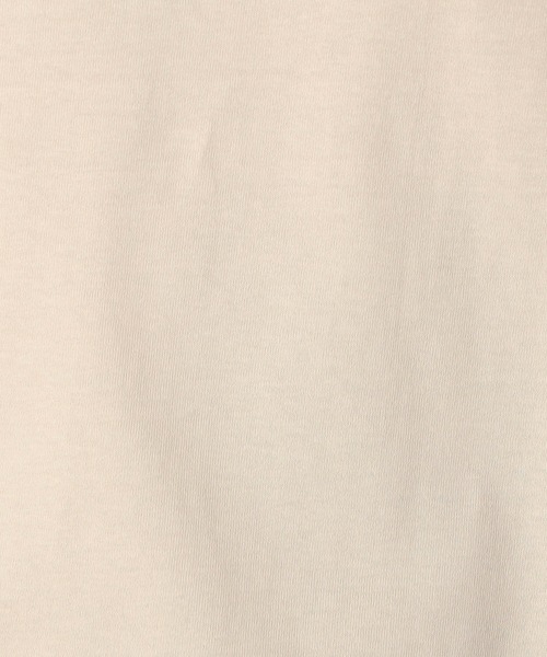 Grand PARK（グランドパーク）の「日本製 デラヴェ天竺7分袖カットソー（Tシャツ/カットソー・メンズ・ブラック/ホワイト/グリーン/ベージュ・FREE）」の11枚目の写真