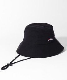 FILA | 【FILA/フィラ】FLW NECK GUARD HAT/ワンポイント刺繍ロゴ ネックガード付 バケットハット(ハット)
