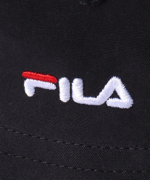 FILA(フィラ)の「【FILA/フィラ】FLW NECK GUARD HAT/ワンポイント刺繍ロゴ ネックガード付 バケットハット(ハット・メンズ・ベージュ/グレー/ライトブルー/ホワイト/ブラック・FREE)」の19枚目の写真