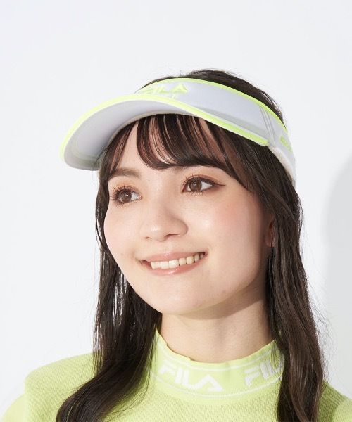 セール】【FILA GOLF/フィラゴルフ】レディースロゴサンバイザー