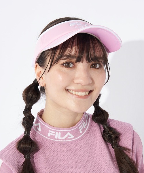 セール】【FILA GOLF/フィラゴルフ】レディースロゴサンバイザー