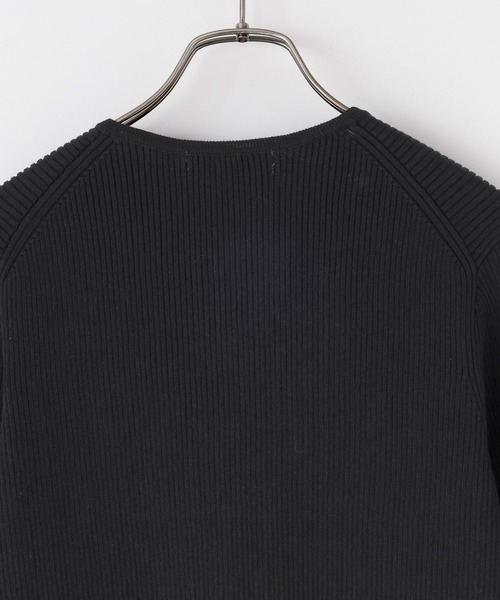 yuw(ユウ)の「ホックZIPカーディガン/SS 108242(カーディガン/ボレロ・レディース・ブラック/ホワイト/ブルー・FREE)」の12枚目の写真