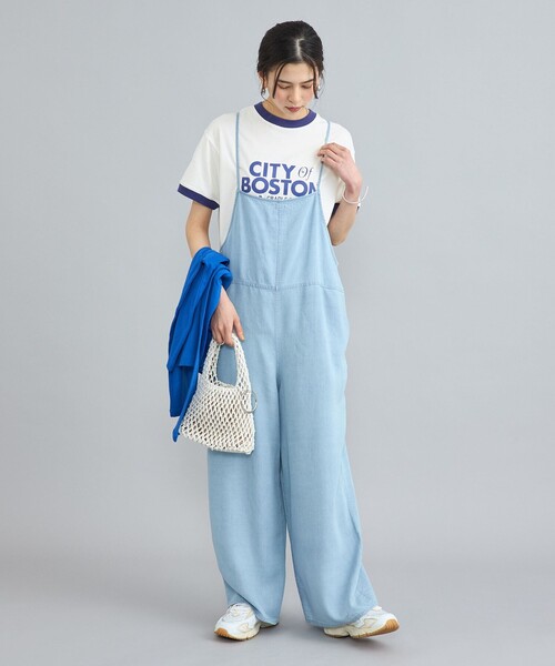 coen(コーエン)の「ロゴプリントリンガーTシャツ(Tシャツ/カットソー・レディース・ダークグレー/ライトグレー/オフホワイト/グレー・M/L)」の20枚目の写真