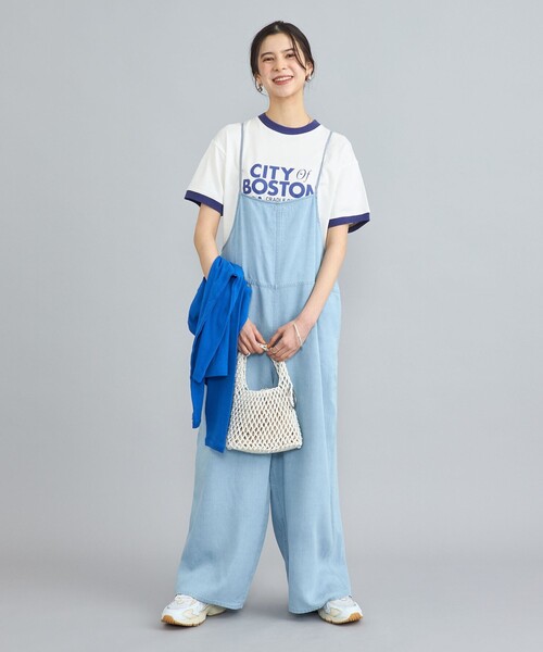 coen(コーエン)の「ロゴプリントリンガーTシャツ(Tシャツ/カットソー・レディース・ダークグレー/ライトグレー/オフホワイト/グレー・M/L)」の19枚目の写真