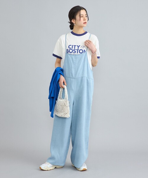 coen(コーエン)の「ロゴプリントリンガーTシャツ(Tシャツ/カットソー・レディース・ダークグレー/ライトグレー/オフホワイト/グレー・M/L)」の17枚目の写真