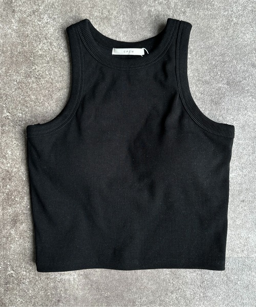 CPCM（シーピーシーエム）の「カップ付きアメスリテレコタンク（タンクトップ・レディース・キナリ/ブラウン/ブラック/オフホワイト/グレー・FREE）」の12枚目の写真