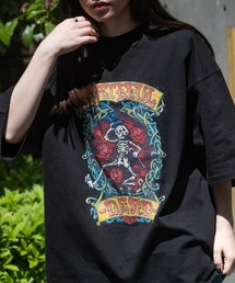 【s】〔GREATFUL DEAD〕ピグメント加工 バンドTシャツ