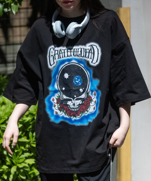 JOHN'S CLOSET（ジョンズクローゼット）の「【s】〔GREATFUL DEAD〕ピグメント加工 バンドTシャツ（Tシャツ/カットソー・メンズ・グレー系3/グレー系2/ブラック系2/ブラック系3/グレー系1/ブラック系1・LARGE/MEDIUM）」の12枚目の写真