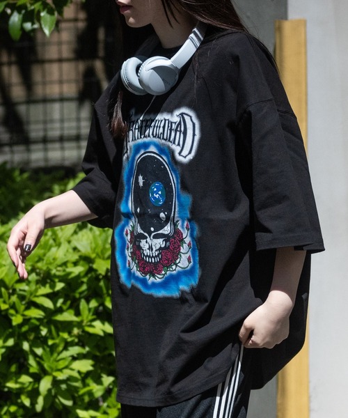 JOHN'S CLOSET（ジョンズクローゼット）の「【s】〔GREATFUL DEAD〕ピグメント加工 バンドTシャツ（Tシャツ/カットソー・メンズ・グレー系3/グレー系2/ブラック系2/ブラック系3/グレー系1/ブラック系1・LARGE/MEDIUM）」の14枚目の写真