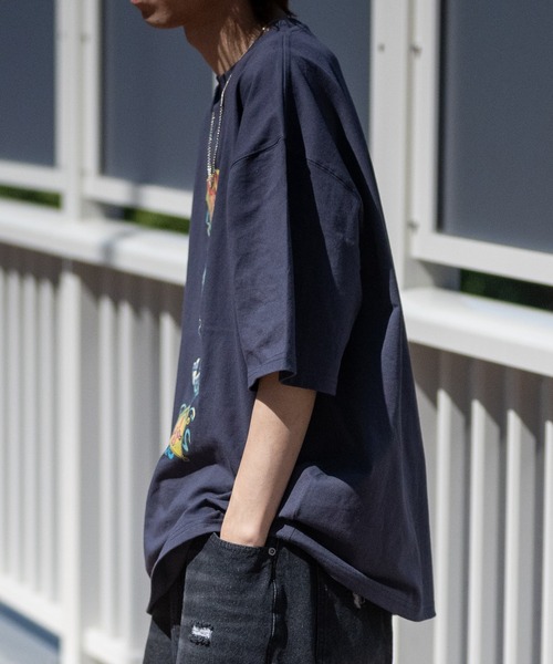 JOHN'S CLOSET（ジョンズクローゼット）の「【s】〔GREATFUL DEAD〕ピグメント加工 バンドTシャツ（Tシャツ/カットソー・メンズ・グレー系3/グレー系2/ブラック系2/ブラック系3/グレー系1/ブラック系1・LARGE/MEDIUM）」の20枚目の写真