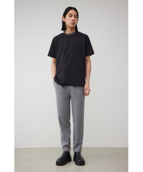 AZUL by moussy(アズールバイマウジー)の「ネックジャガードロゴ半袖Tシャツ(Tシャツ/カットソー・メンズ・ホワイト/ブラック・MEDIUM/LARGE)」の14枚目の写真