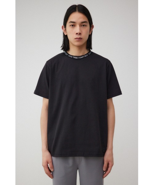 AZUL by moussy(アズールバイマウジー)の「ネックジャガードロゴ半袖Tシャツ(Tシャツ/カットソー・メンズ・ホワイト/ブラック・MEDIUM/LARGE)」の15枚目の写真