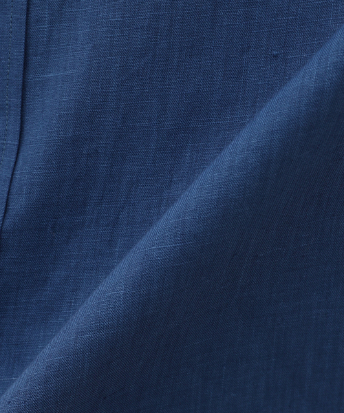 EDIFICE LA BOUCLE（エディフィスラブークル）の「【LA BOUCLE / ラブ―クル】80/1 キャンブリック バンドカラーシャツ（シャツ/ブラウス・メンズ・カーキ/ホワイト/ブルー系その他・LARGE/MEDIUM）」の17枚目の写真