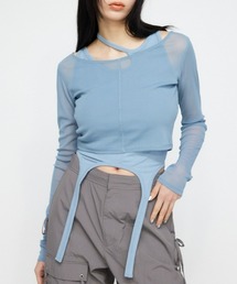 SHEER 2PIECE トップス