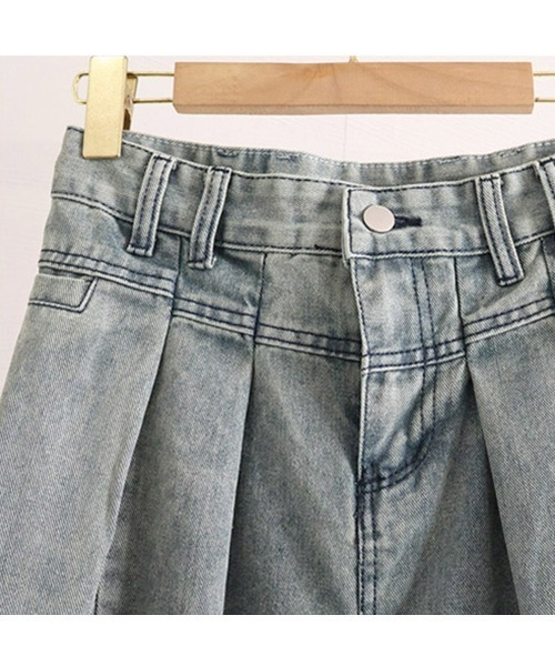 大人女子 着やせ フロントクロス  ワイド  デニムパンツ セール】デニム ワイドパンツ レディース 着やせ（デニムパンツ