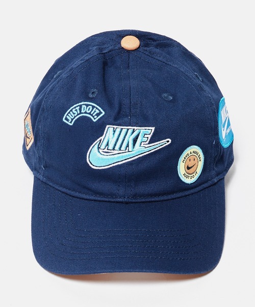 NIKE（ナイキ）の「NIKE/ナイキ NAN MULTI PATCH CLUB CAP キャップ（キャップ・キッズ・ネイビー/ホワイト・FREE）」の15枚目の写真