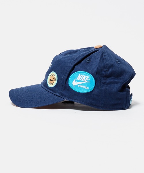 NIKE（ナイキ）の「NIKE/ナイキ NAN MULTI PATCH CLUB CAP キャップ（キャップ・キッズ・ネイビー/ホワイト・FREE）」の3枚目の写真