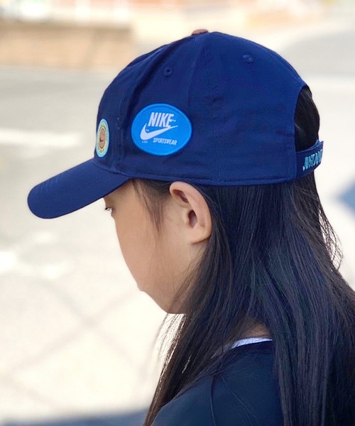 NIKE（ナイキ）の「NIKE/ナイキ NAN MULTI PATCH CLUB CAP キャップ（キャップ・キッズ・ネイビー/ホワイト・FREE）」の20枚目の写真